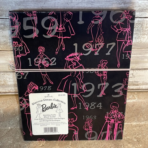 Vintage Barbie Greeting Cards& Envelopes 1995 - Picture 2 of 14